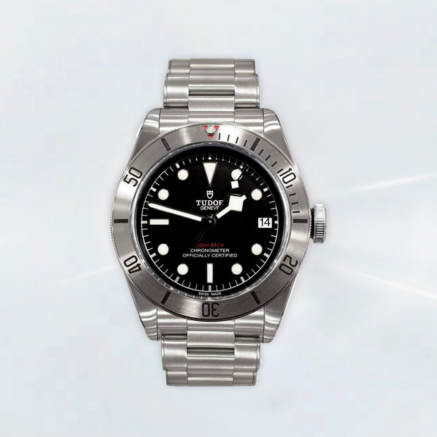 Rubber B Entegre Kauçuk Kayış | Tudor Heritage Black Bay 41 mm (2023 Öncesi) Tudor Klipsi ile Uyumlu