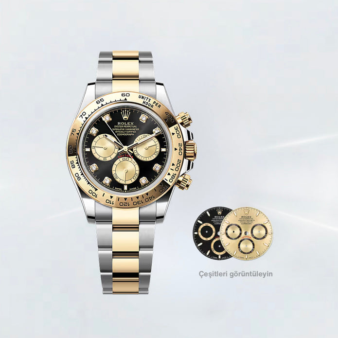 Rubber B Entegre Kauçuk Kayış | Rolex Daytona 126503 / 126508 (2023 Sonrası) ile Uyumlu