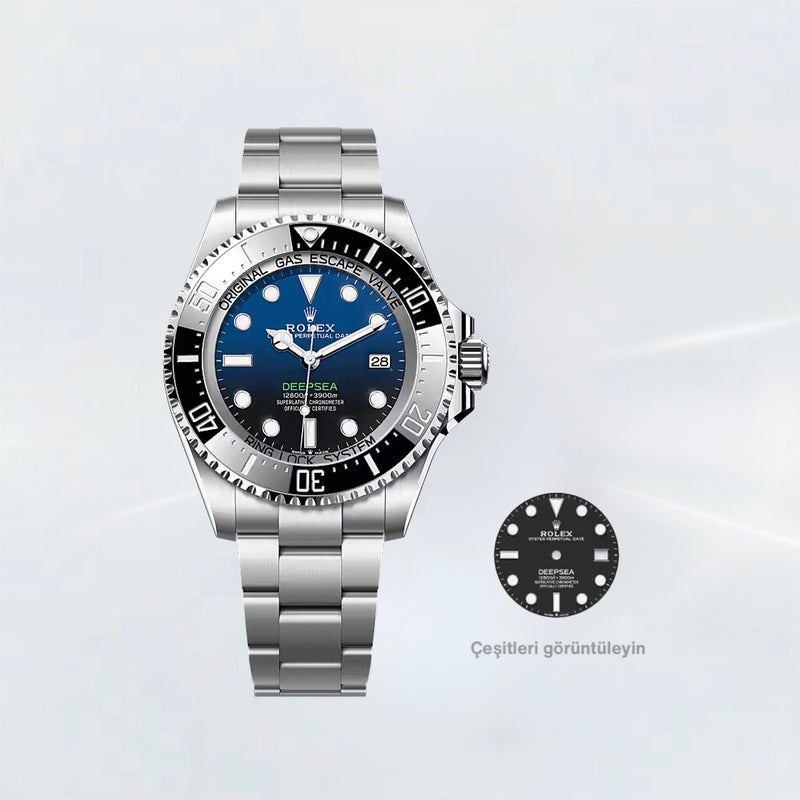 Rubber B Entegre Kauçuk Kayış | Rolex Deepsea 126660 & 136660 (44 mm) ile Uyumlu