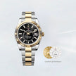 Rubber B Entegre Kauçuk Kayış | Rolex Sky-Dweller Oyster Bracelet (Çelik & Two-Tone / Ref: 3369**) ile Uyumlu
