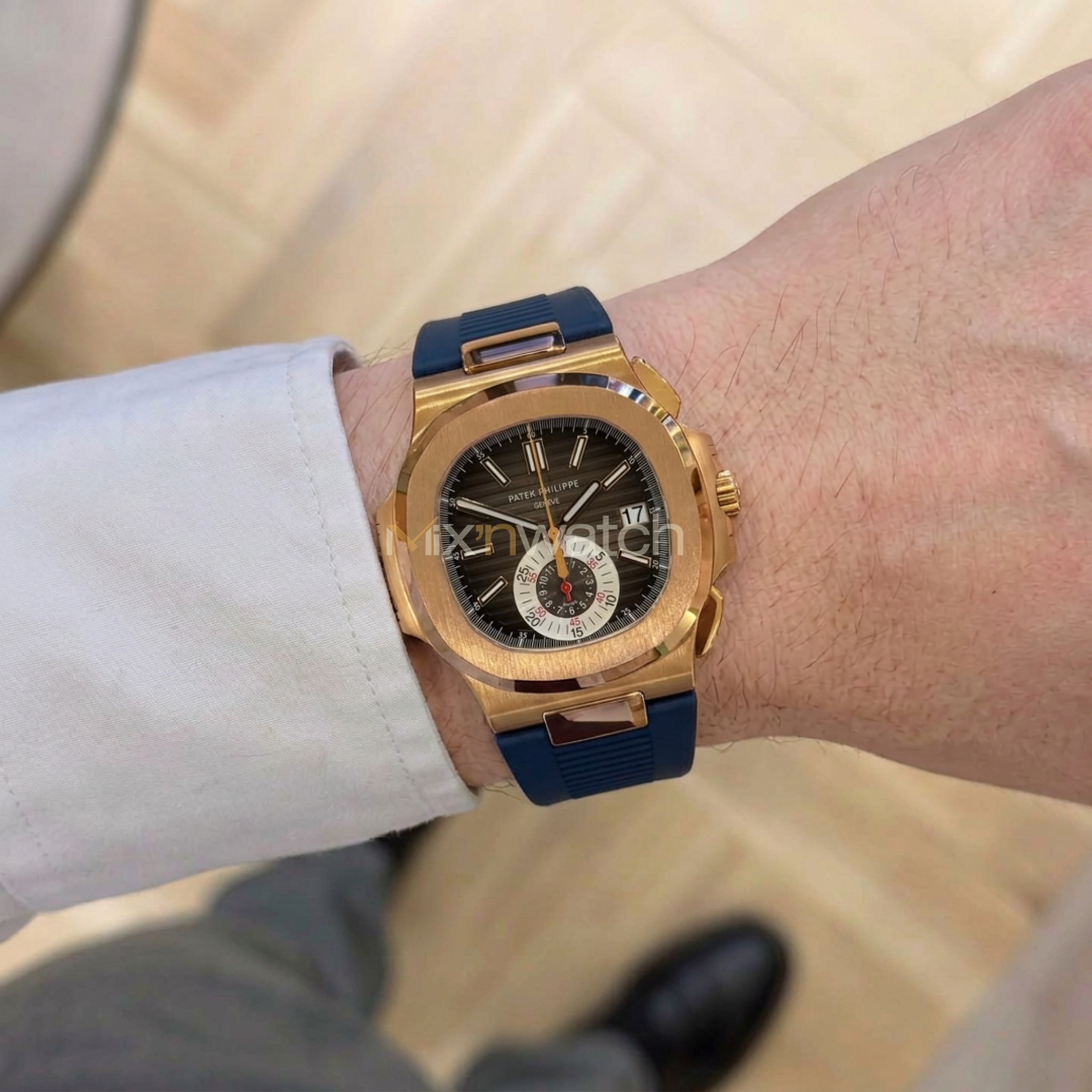 Patek Nautilus 5980 ile Uyumlu Kayış