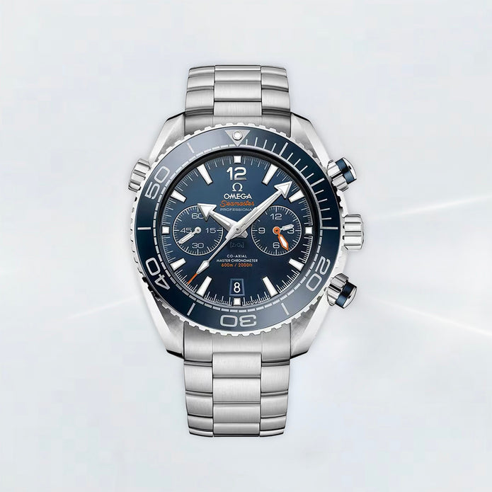 Rubber B Entegre Kauçuk Kayış | Omega Seamaster Planet Ocean 600M 45.5 mm Omega Klipsi ile Uyumlu