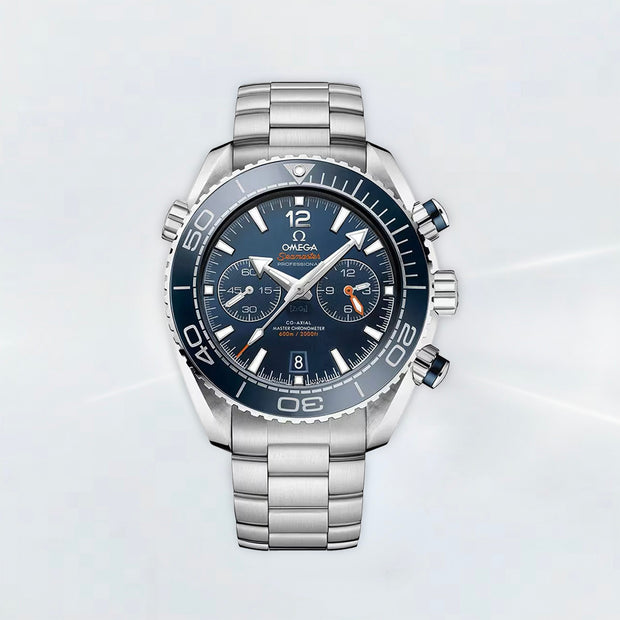 Rubber B Entegre Kauçuk Kayış | Omega Seamaster Planet Ocean 600M 45.5 mm Omega Klipsi ile Uyumlu