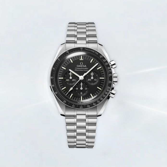 Rubber B Entegre Kauçuk Kayış | Omega Speedmaster 42 mm Omega Klipsi ile Uyumlu