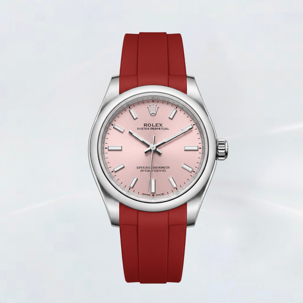 Rubber B Entegre Kauçuk Kayış | Oyster Perpetual 31 (2020 Öncesi) ile Uyumlu