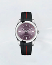Rubber B Entegre Kauçuk Kayış | Rolex Oyster Perpetual 39 mm ile Uyumlu