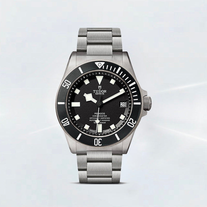 Rubber B Entegre Kauçuk Kayış | Tudor Pelagos Ultra 43 mm (Ref: M2543C1A7NU) Tudor Klipsi ile Uyumlu