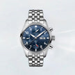 Rubber B Entegre Kauçuk Kayış | IWC Pilot Chrono 41 mm IWC ile Uyumlu