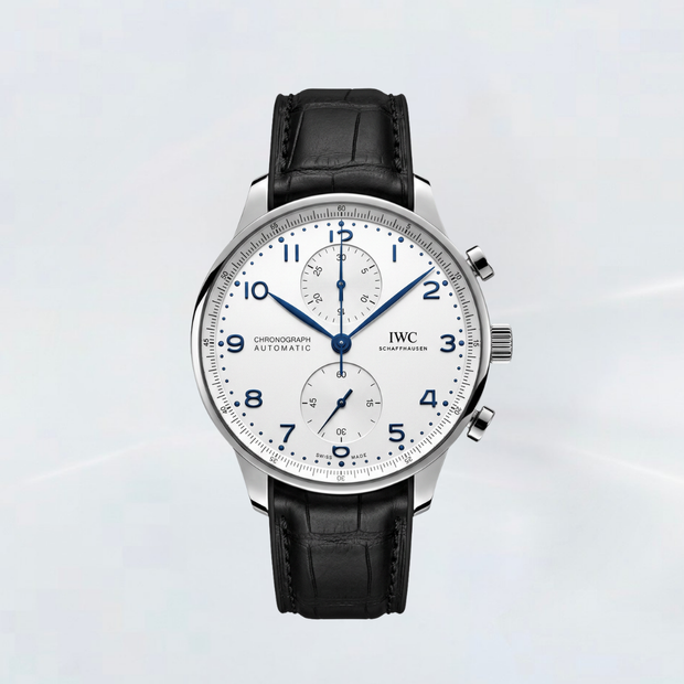 Rubber B Kauçuk Kayış | IWC Portugieser Chrono 41 mm ile Uyumlu