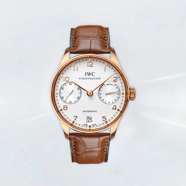 Rubber B Entegre Kauçuk Kayış | IWC Portugieser 5001 Serisi (22 mm Lug) IWC Klipsi ile Uyumlu