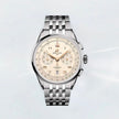 Rubber B Universal Kauçuk Kayış | Breitling Premier Chronograph 42 mm (21–22 mm Lug) Tang Buckle Uyumlu