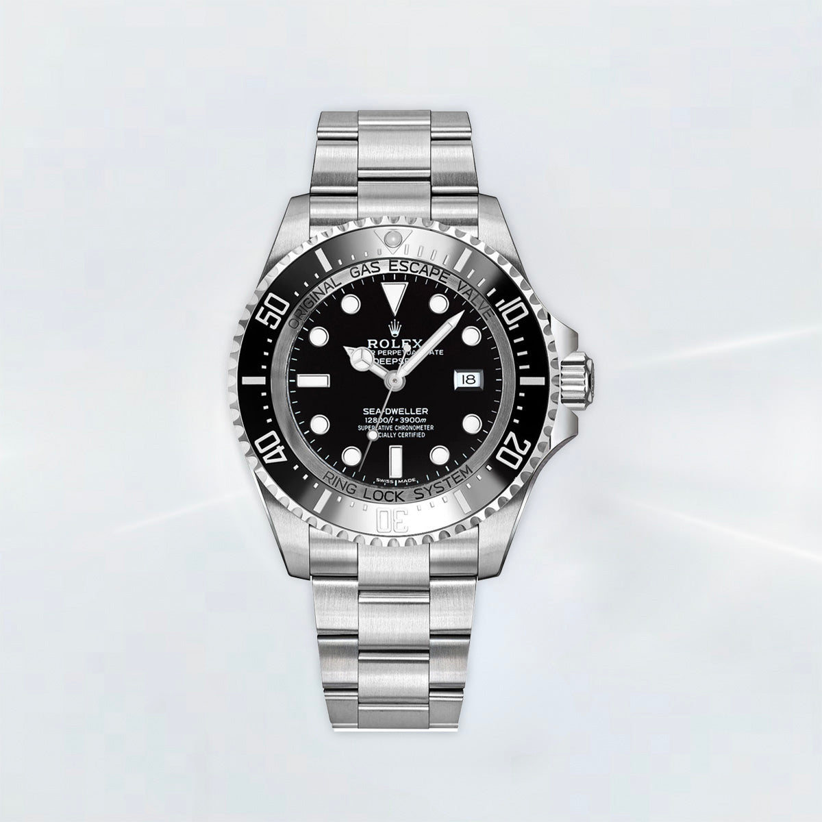 Rubber B Entegre Kauçuk Kayış | Rolex Deepsea 116660 (44 mm) ile Uyumlu