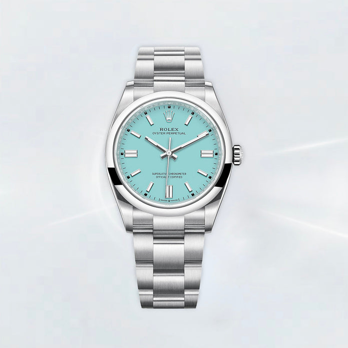 Rubber B Entegre Kauçuk Kayış | Rolex Oyster Perpetual 41 mm (Ref: 124300) ile Uyumlu