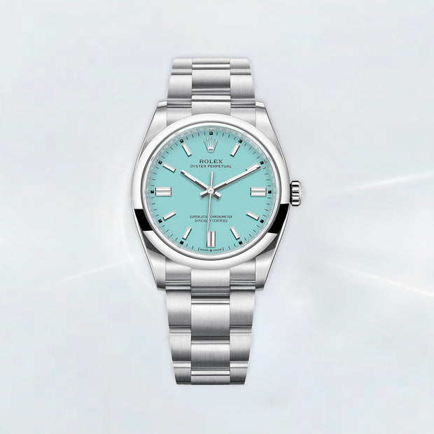 Rubber B Entegre Kauçuk Kayış | Rolex Oyster Perpetual 41 mm (Ref: 124300) ile Uyumlu