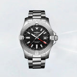 Rubber B Universal Kauçuk Kayış | Breitling Avenger 45 mm (21–22 mm Lug) Tang Buckle Uyumlu
