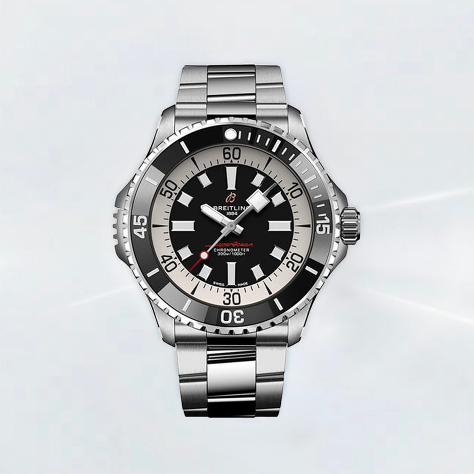 Rubber B Entegre Kauçuk Kayış | Breitling Superocean 48 mm ile Uyumlu