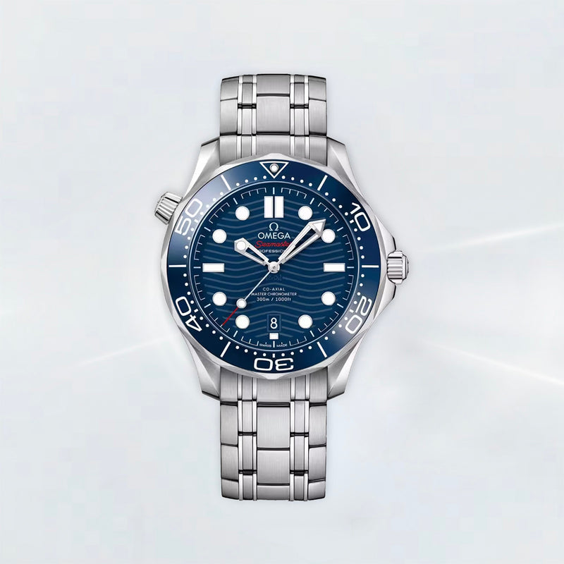 Rubber B Entegre Kauçuk Kayış | Omega Seamaster 300 Omega Klipsi ile Uyumlu
