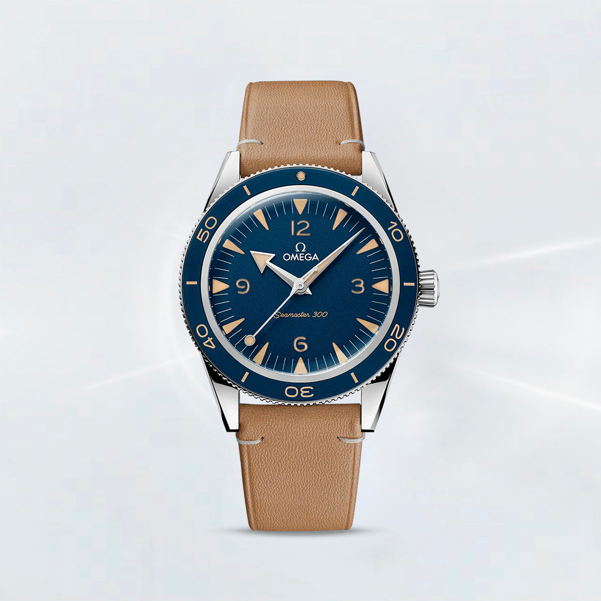 Rubber B Entegre Kauçuk Kayış | Omega Seamaster 300 Heritage Omega Klipsi ile Uyumlu