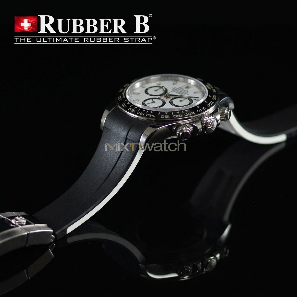 Daytona Oyster Bilezik, Ceramic Bezel Ref.126500LN (2023 Sonrası) ile