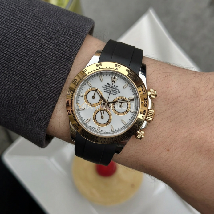Daytona Full Gold ve Two-Tone Oyster Bilezik (2023 sonrası) ile Uyumlu