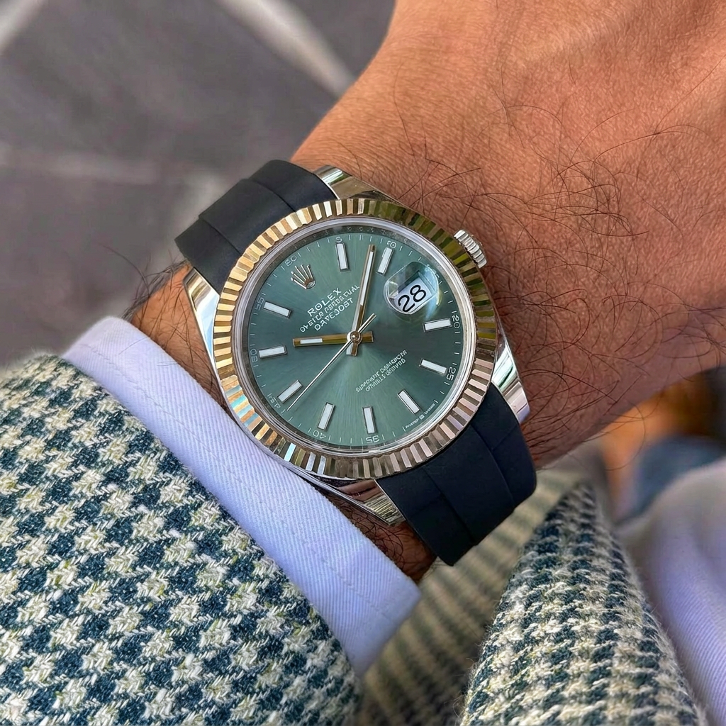 Rolex Datejust 41 mm (Ref: 1163**) ile Uyumlu