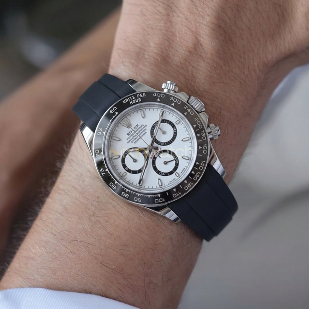 Daytona Oyster Bilezik, Ceramic Bezel Ref.126500LN (2023 Sonrası) ile