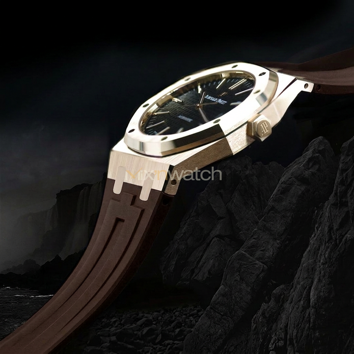 AP Royal Oak Alligator 41 mm ile Uyumlu Kayış