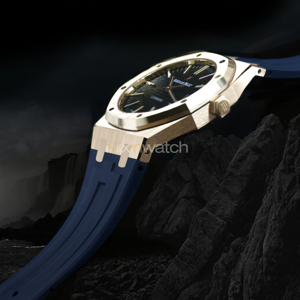 AP Royal Oak Alligator 41 mm ile Uyumlu Kayış