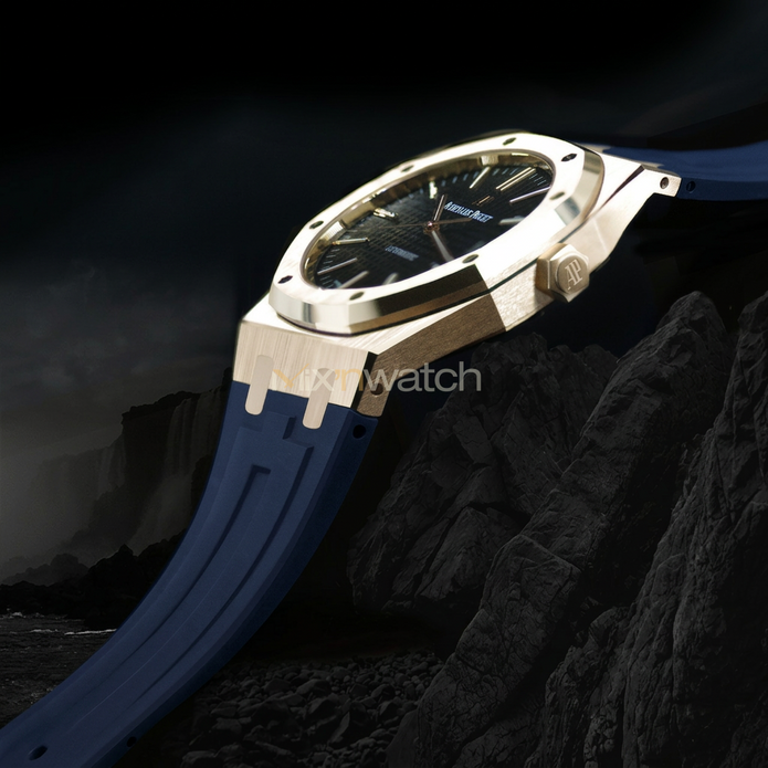 AP Royal Oak Alligator 41 mm ile Uyumlu Kayış