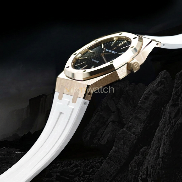 AP Royal Oak Alligator 41 mm ile Uyumlu Kayış