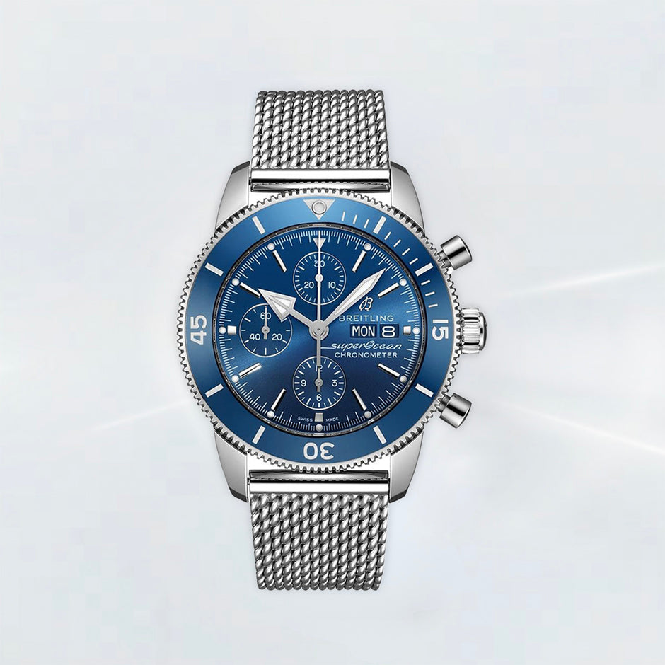 Rubber B Entegre Kauçuk Kayış | Breitling Superocean Heritage 44 mm ile Uyumlu