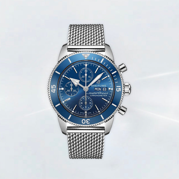 Rubber B Entegre Kauçuk Kayış | Breitling Superocean Heritage 44 mm ile Uyumlu