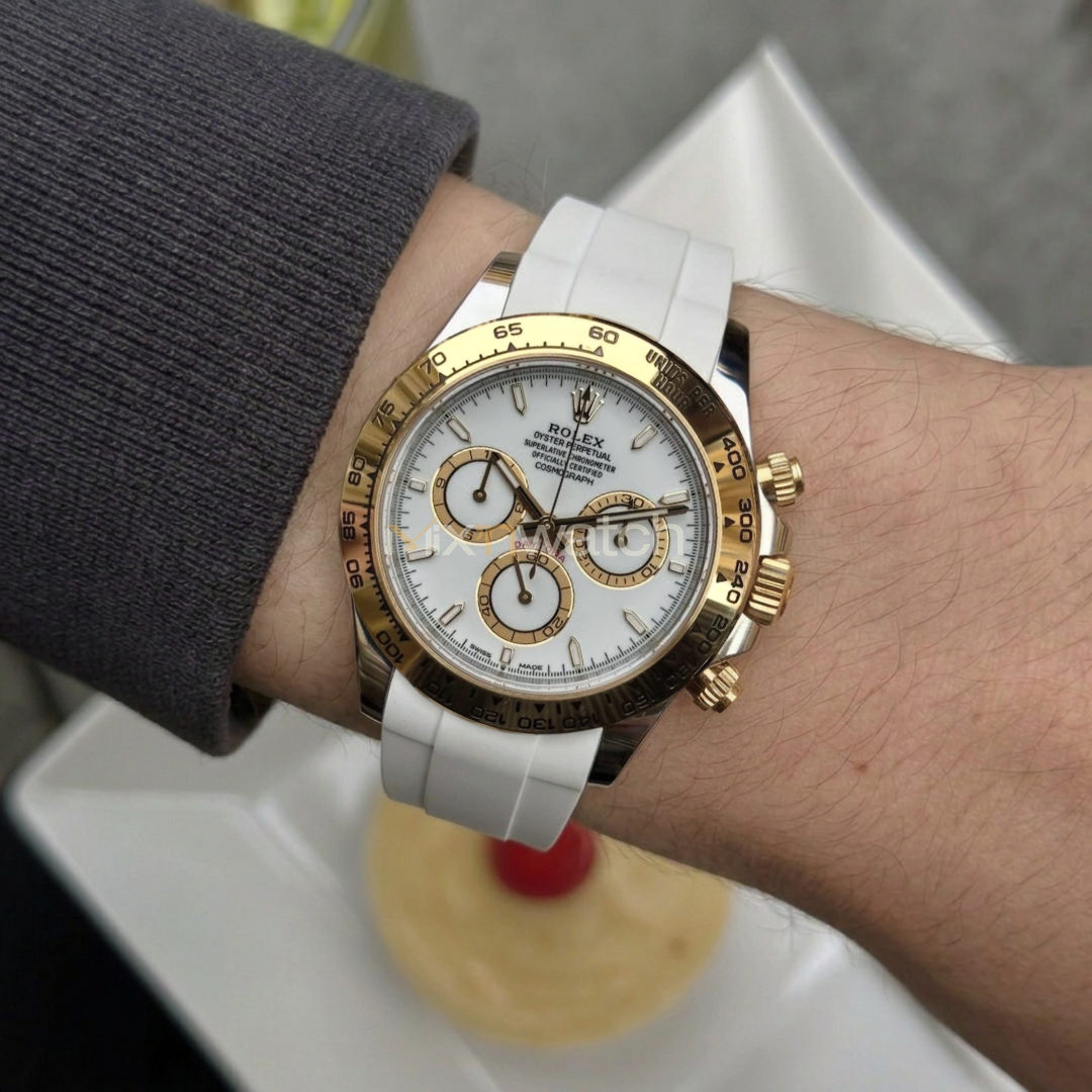 Daytona Full Gold ve Two-Tone Oyster Bilezik (2023 sonrası) ile Uyumlu