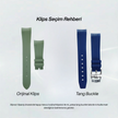 Rubber B Entegre Kauçuk Kayış | Tudor Pelagos Ultra 43 mm (Ref: M2543C1A7NU) Tudor Klipsi ile Uyumlu