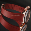 Daytona Deri Kayış Rose Gold Uyumlu