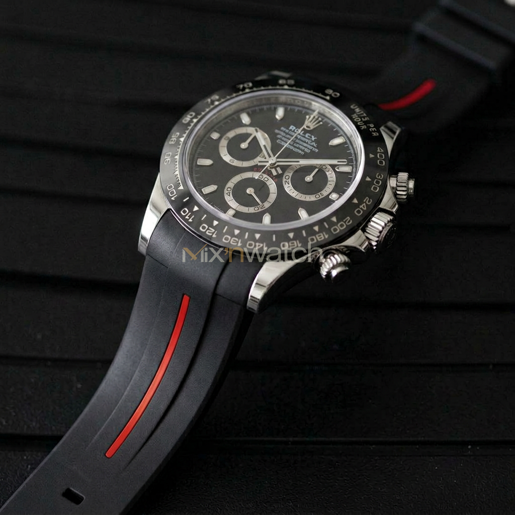 Daytona on Oyster Bilezik, Ceramic Bezel 116500LN (2023 Öncesi) ile Uyumlu