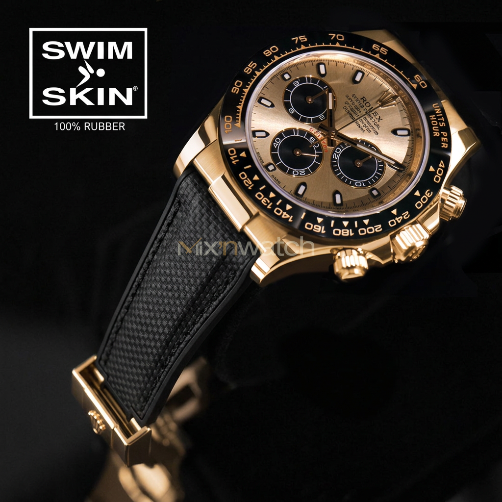 Cosmograph Daytona (Yellow Gold, White Gold ve Rose Gold) Oysterflex ile Uyumlu Kayış