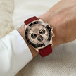 Daytona Deri Kayış Rose Gold Uyumlu