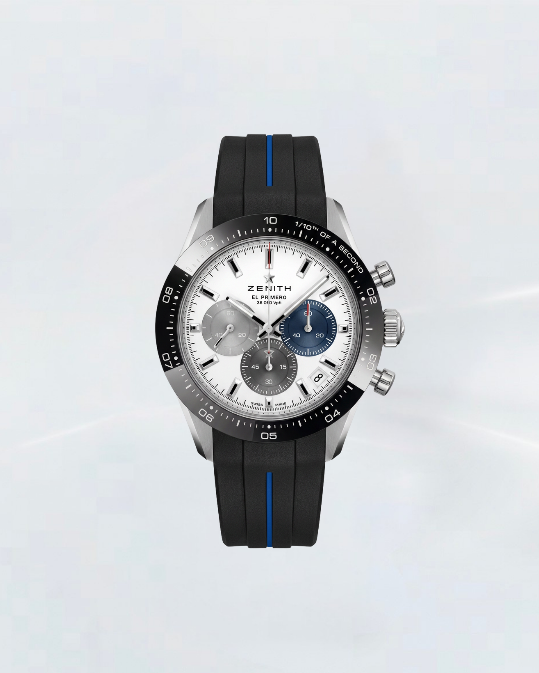 Rubber B Entegre Kauçuk Kayış | Zenith Chronomaster Sport ile Uyumlu