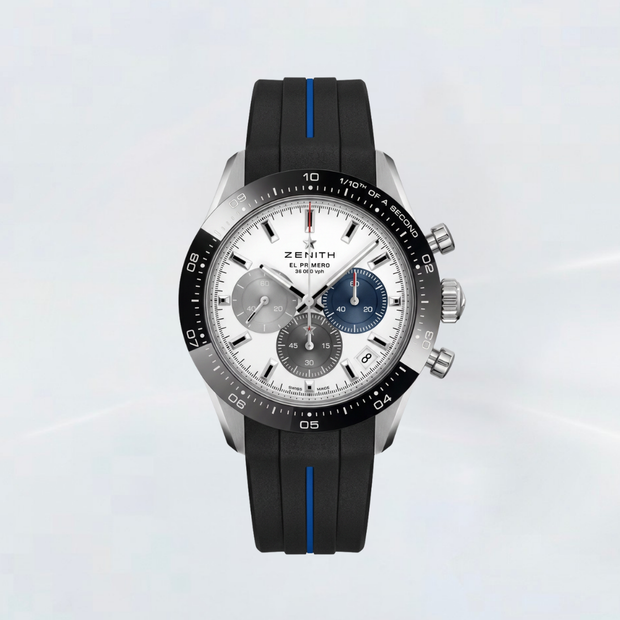Rubber B Kauçuk Kayış | Zenith Chronomaster Sport ile Uyumlu